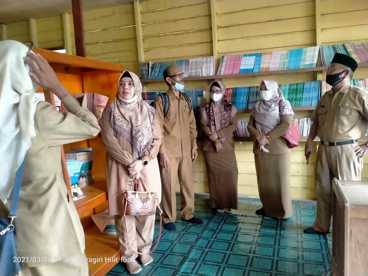 Kadis PAD Inhil Terus Berikan Binaan Ke Sekolah-sekolah