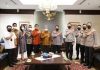 Kapolri silahturahmi Dengan BRI