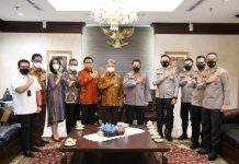 Kapolri silahturahmi Dengan BRI