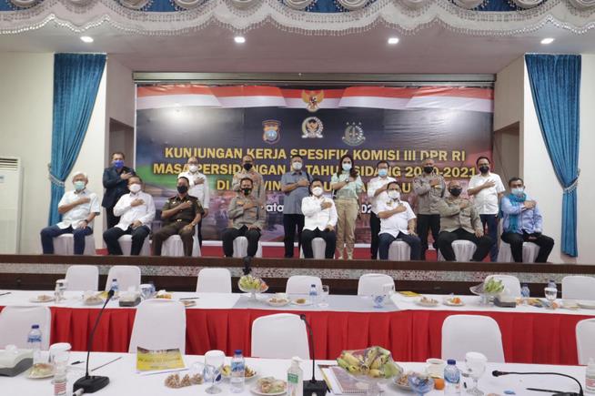 Raker Komisi III DPR RI di Kepri