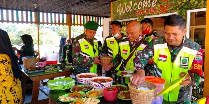 Danramil 02-Tarempa, Kenaikan Pangkat Suatu Kehormatan Dan Prestasi Prajurit