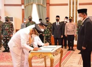 Pelantikan Bupati dan Wakil Bupati Karimun