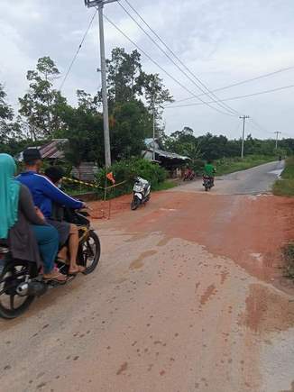 Jalan Besar Prayun, Setelah Diperbaiki Kembali Berlubang