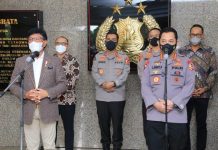 Kapolri Jenderal Listyo Sigit Prabowo memberikan dukungan terkait dengan pembangunan infrastruktur Teknologi Informasi Komunikasi