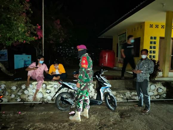 Operasi Yustisi Pemberlakuan Jam Malam di Anambas