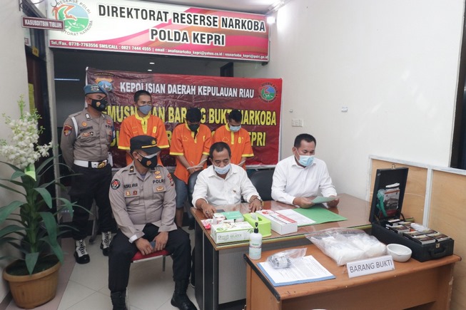 Pemusnahan barang bukti narkotika jenis sabu