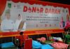 Donor darah pada pringatan HUT Inhil ke 56