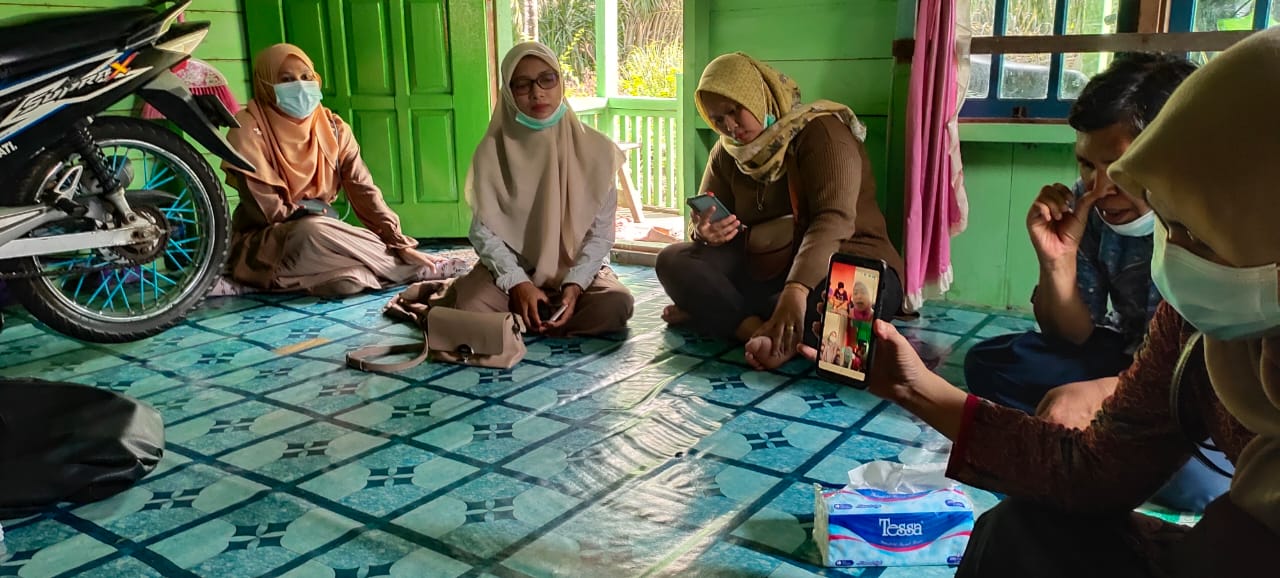 Dinas Sosial Inhil dan Kepri Bantu Dua Anak Yatim Piatu Cari Orang Tua Asuh