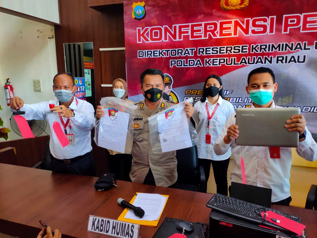 Polisi Berhasil Ungkap Pemalsuan Surat Rapid Test Antigen