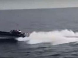 Ilustrasi boat penyeludup baby lobster