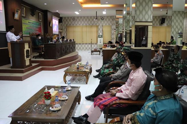 Ketua DPRD Anambas, Hasnidar Pimpin Rapat Paripurna Pringatan HUT Anambas Ke-13