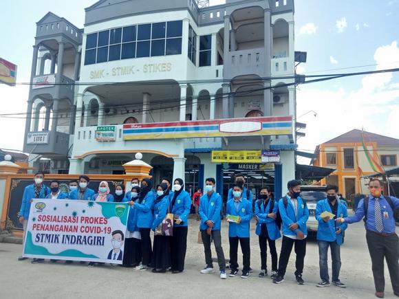 STMIK Indragiri Gelar Kegiatan Pengenalan Akademik Dengan Baksos