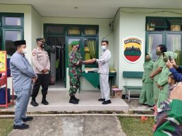 Dandim Berikan Apresiasi Kepada Nakes Dan Uang Tunai Kepada Pemenang Undian