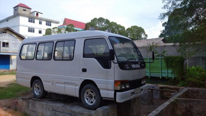 Mobil Jenazah Kecamatan Kundur, yang rusak terbengkalai hingga tiga bulan