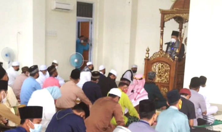 Isi Khutbah Idul Adha 1442 H di Masjid Hijr Ismail Islamic Centre yang Disampaikan Al Ustadz Zainur Rosyid