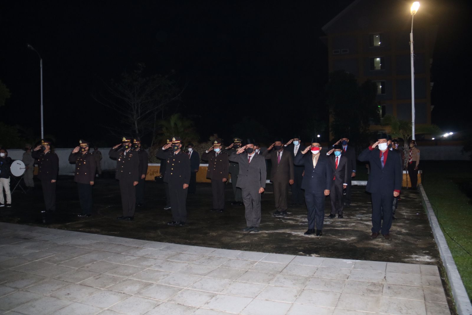 (Galery Foto) Andi Rusli Wakil Ketua III DPRD Inhil Hadiri Apel Kehormatan dan Renungan Suci