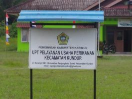 Kantor Unit Pelayan Teknis (UPT) Pelayanan Usaha Perikanan Kecamatan Kundur