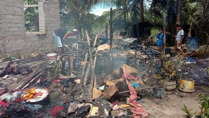 Kebakaran rumah di Seberas, Penarah