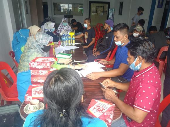 Kantor karantina pelabuhan Tanjungbatu lakukan test HIV Aids