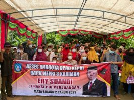 Reses Ery Suandi di Paya Togok Kundur