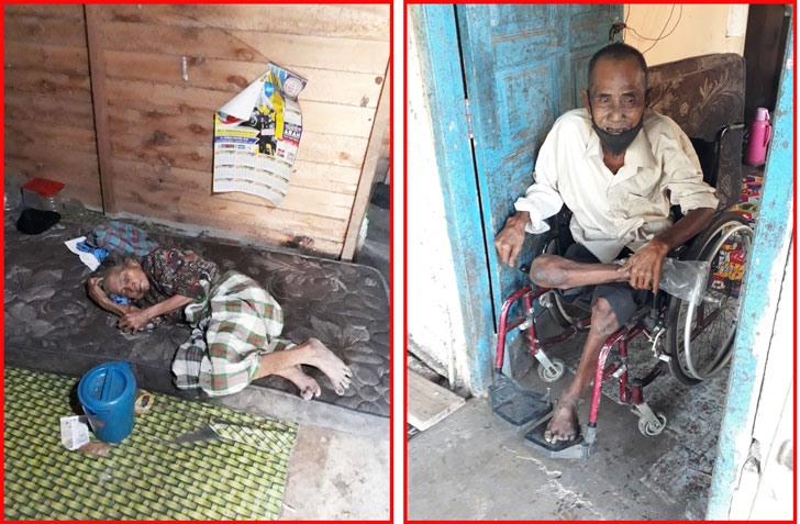Hidup di Gubuk Reot, Sepasang Suami Istri Ini Tak Makan Jika Tak Mandapat Bantuan