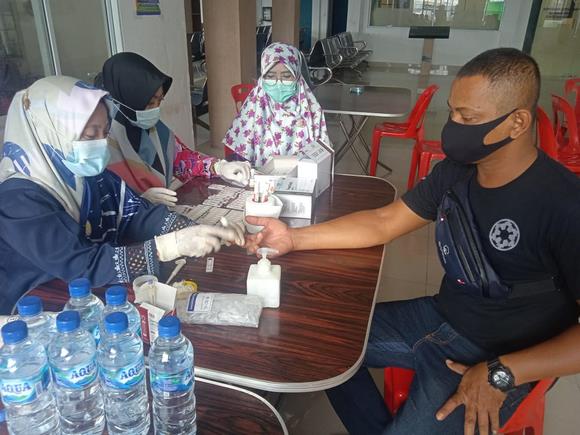 Test HIV Aids di Pelabuhan Tanjungbatu