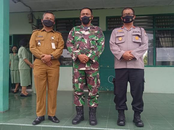 Camat Saifullah, Danramil Manurung dan Kapolsek Fettermen