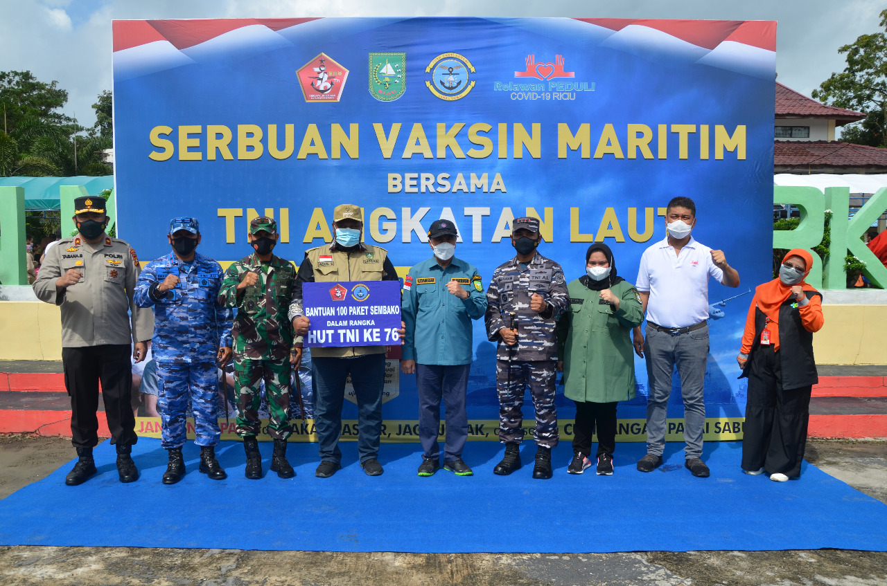 TNI AL, Lanal Dumai Sasar Masyarakat Maritim di Pulau Rupat
