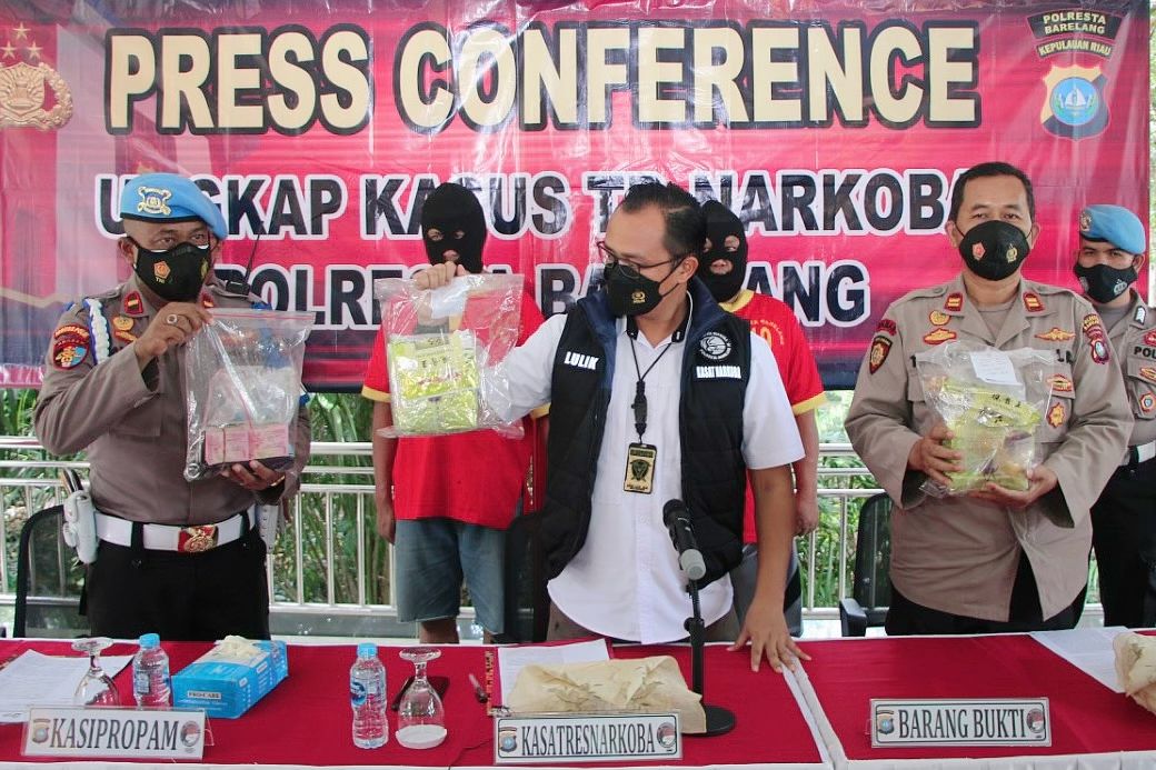 Bandar Sabu di Bengkong Dibekuk Polisi, Dengan BB 2Kg