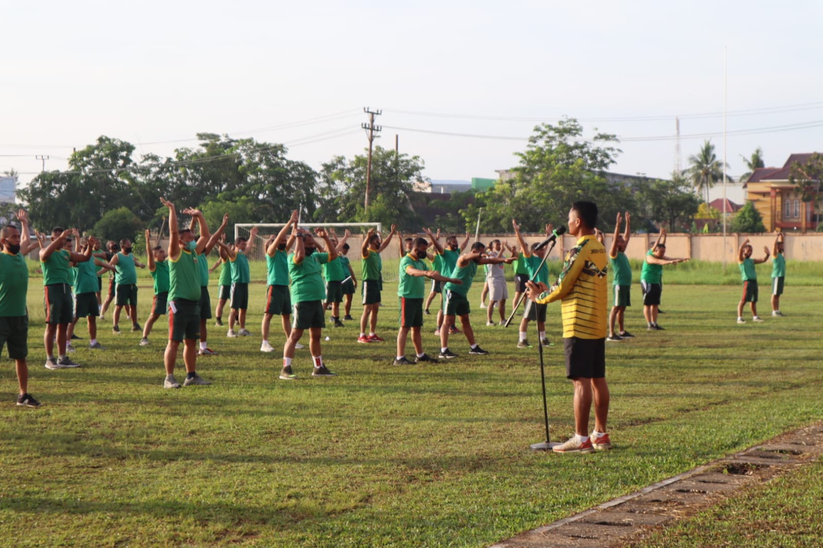 Kodim 0314/Inhil Laksanakan Samapta Periodik II