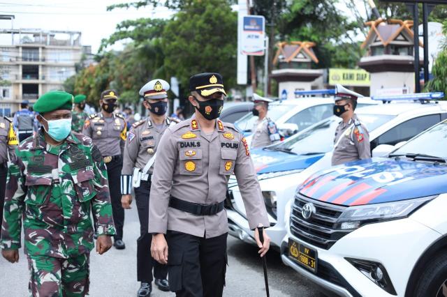 Polres Inhil Gelar Pasukan Operasi Zebra Lancang Kuning 2021