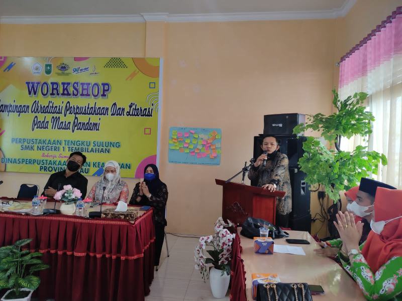 Dinas Perpustakaan Dan Arsip Daerah Buka Workshop Pendampingan Akreditasi Perpustakaan