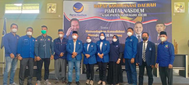 DPD Partai NasDem Kabupaten Indragiri Hilir Gelar Rakerda