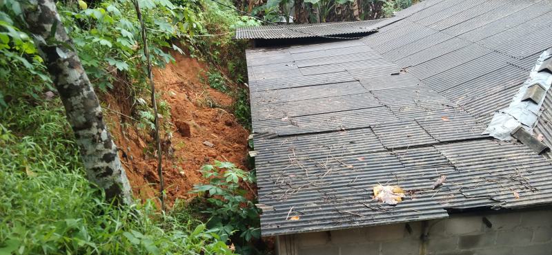 Anambas Kembali Diterjang Longsor, Tiga Rumah Rusak