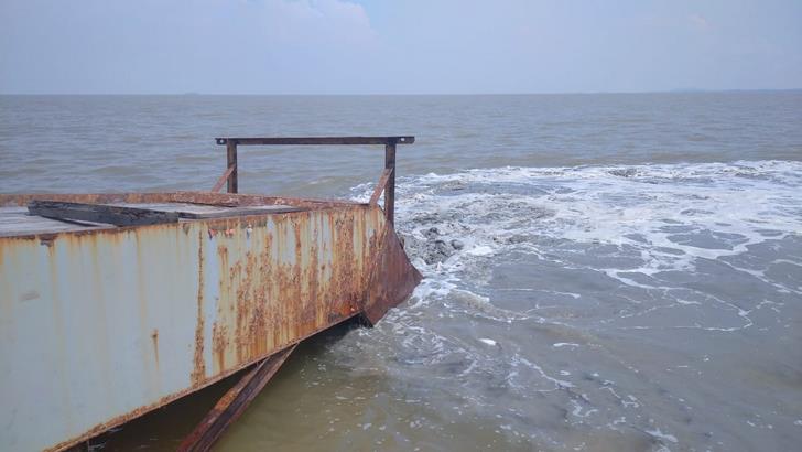 Kapal Isap Produksi Timah Dikabarkan Kembali Merapat ke Kundur, Kali Ini di Perairan Gading
