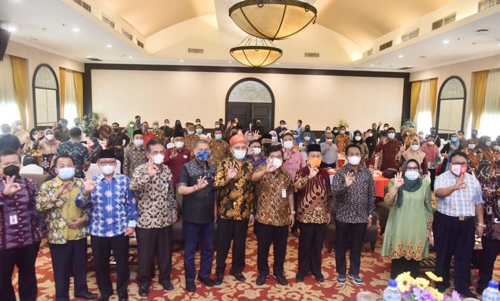 Hadiri Rakoor KPA Provinsi Riau TH 2021, Wabup H Syamsuddin Uti Harapkan Kerjasama Semua Masyarakat Dalam Penanganan AIDS