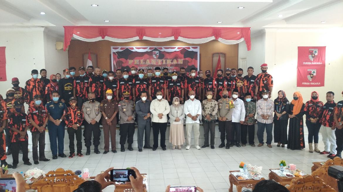 Ini Pesan Bupati Karimun Kepada Pengurus PAC Pemuda Pancasila Kecamatan Kundur 2021-2024