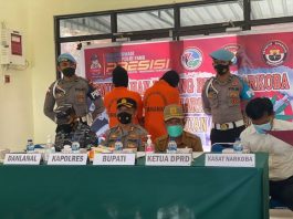 Pemusnahan barang bukti narkoba jenis sabu di Mapolres Anambas