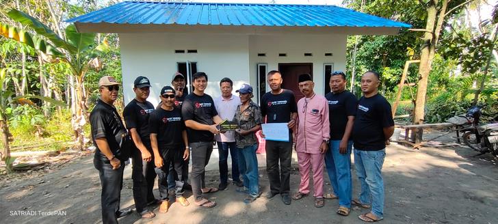 Rumah Gubuk Di Sawang Laut, Dibedah Menjadi Rumah Layak Huni