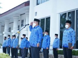 Wakil Bupati Asahan Pimpin langsung Upacara Hari Kesadaran Nasional (HKN)