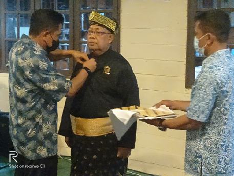 Ketua LAM Kepulauan Anambas Dianugerah Sebagai Warga Kehormatan Lantamal IV Tanjungpinang