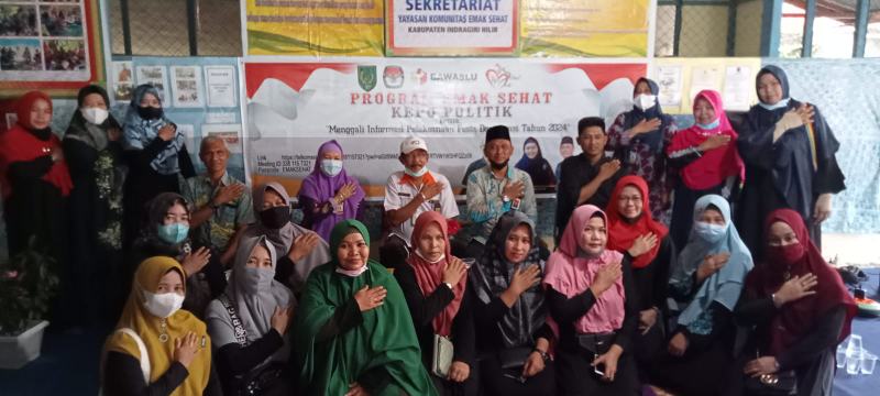 Gandeng KPU Bawaslu dan Kesbangpol Inhil, Komunitas Emak Sehat Taja Program ‘Emak-emak Kepo Politik’ Gandeng KPU Bawaslu dan Kesbangpol Inhil, Komunitas Emak Sehat Taja Program ‘Emak-emak Kepo Politik’