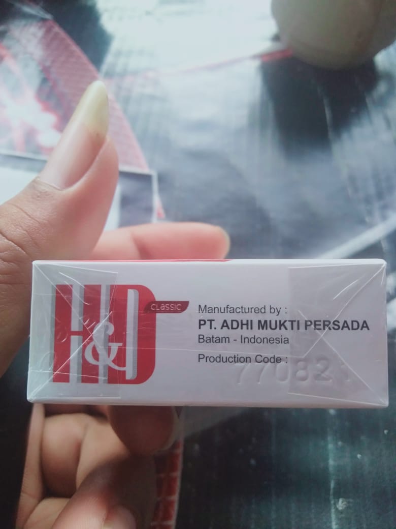 Rokok H&D Tanpa Pita Cukai Diduga Semakin Marak Peredarannya Di Batam