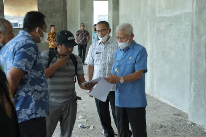 Bupati Tinjau Langsung Pembangunan MPP Kabupaten Asahan