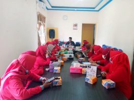 Bawaslu bersama komunitas Emak Sehat