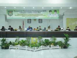 Bupati Asahan pimpin langsung Pelaksanaan Musyawarah Perencanaan Pembangunan RKPD Kabupaten Asahan Tahun 2023