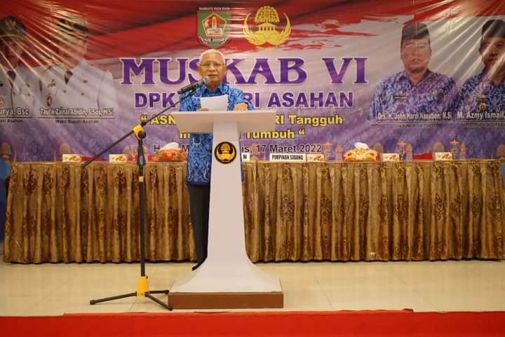 Bupati Asahan Buka Muskab DPK Korpri Asahan ke-VI Bupati Asahan Buka Muskab DPK Korpri Asahan ke-VI