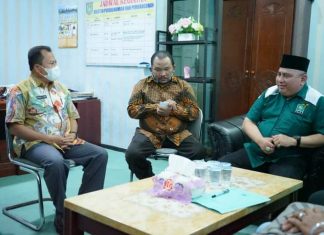 Asisten Perekonomian dan Pembangunan menerima audiensi DPC PKB Kabupaten Asahan