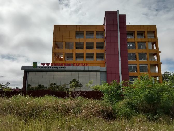 Pembangunan Gedung Baru Dinas Perpustakaan dan Arsip Daerah (DPAD) Inhil, Telah Rampung