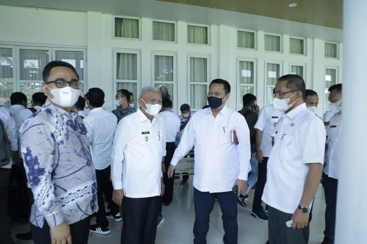 Bupati Asahan Hadiri Rakortas Sosialisasi UU Nomor 18 Tahun 2017 BP2MI.